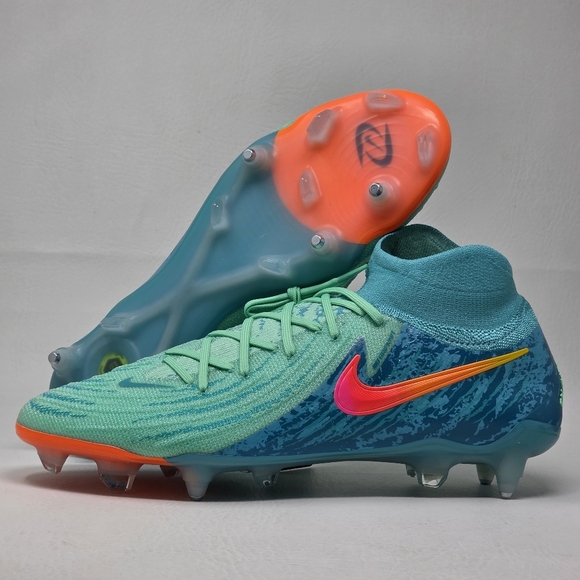 Nike Other - Nike Phantom Luna II EL LV8 SG Pro AC P Blue Teal FZ4945-300 Men's Cleats Sz 12